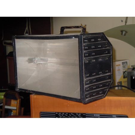 Vecchia lampada stroboscopica vintage modernariato