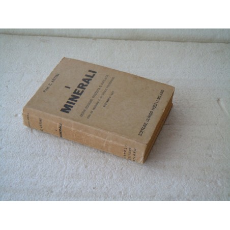 Manuale Hoepli I Minerali Artini ristampa 1957