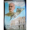 Manifesto Giulio Douhet aeronautica societa' di storia patria terra di lavoro Caserta 1987