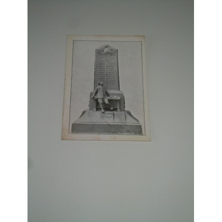 Cartolina monumento ai professori e maestri caduti in guerra Napoli
