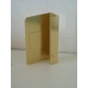 Maniglione Maniglia vintage per porte portoncini in alluminio dorato
