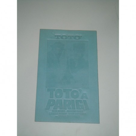 Matrice flano locandina film Toto' a Parigi