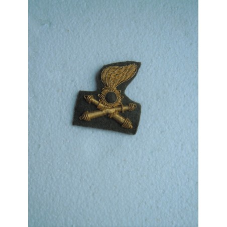 Fregio artiglieria corazzata da basco cannonieri militaria esercito