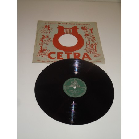 Disco Lp 78' Cetra Achille Togliani straniero tra gli angeli E' amore