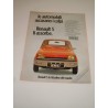 Pubblicità advertising Renault 5 la cittadina del mondo auto