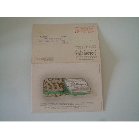 Pubblicitaria farmaceutica Zoja Milano arte italiana Botticelliana