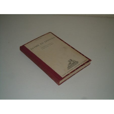 Orazio Satire ed epistole Loffredo editore 1938