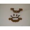 Maniglia pomo pomello in ottone per mobili cassetti in stile