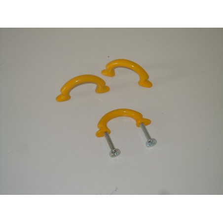 Pomo pomello maniglia in ottone gialla per mobili cassetti