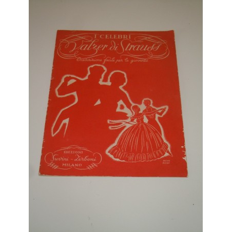 Spartito musicale i valzer di Strauss facile per la gioventù Suvini Zerboni