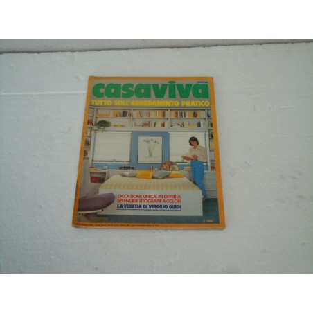 Rivista Casaviva febbraio 1983 contiene cartamodello lampada