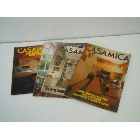 Rivista casamica 4 numeri arredamento design