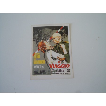 Cartolina cinema film Il viaggio non viaggiata