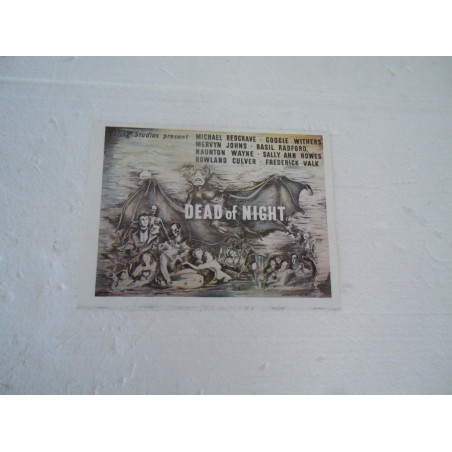 Locandina cinema film Dead of night Michael Redgrave
