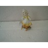 Ceramica capodimonte statuina olandesina  cm 10.5