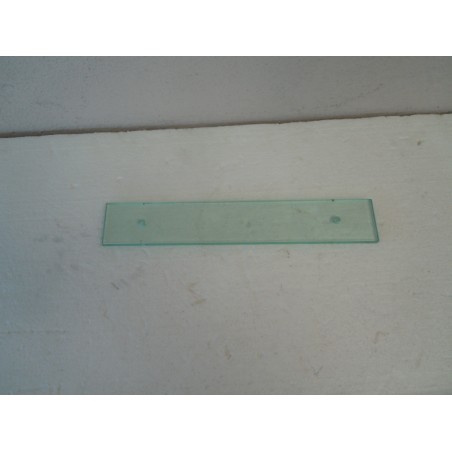 Appendino vetro porta asciugamani mensola accessorio bagno cm 35