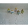 5 Segnaposti in ceramica artigianali