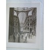 Stampa c' era una volta Napoli Alinari galleria Umberto I 1895