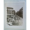 Stampa c' era una volta Napoli Alinari Largo della Carità 1890