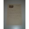 Letterina carta intestata Istituto religioso Margherita Bari 1957