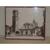 Fotografia vecchia Torino Duomo e torre campanaria in bella cornice a giorno