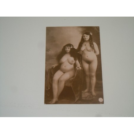 2 Cartoline vecchi nudi di donna riproduzioni