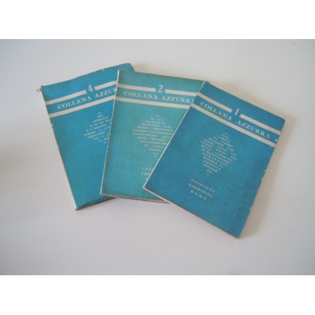 Collana Azzurra volume 2 edizioni Cosmopoli Roma