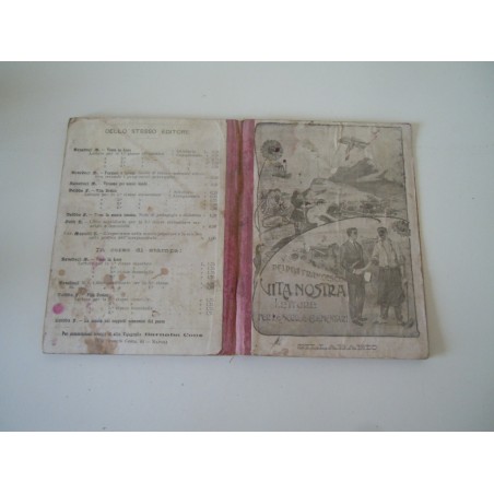 Vita nostra Deidda Francesco Sillabario letture scuole elementari 1913