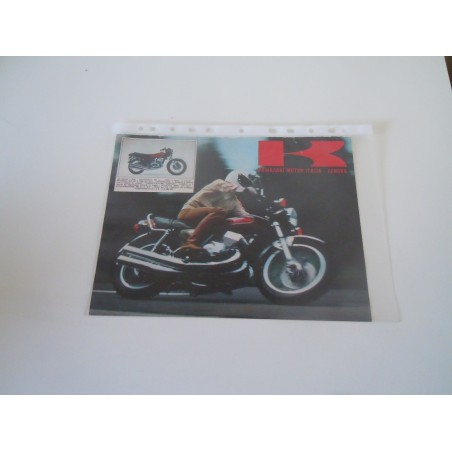 Pubblicità advertising Kawasaki 400 mach 2 S3J moto motocicletta