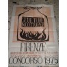 Manifesto Sculture in cotto per Firenze 1975 concorso