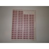 Francobolli Italia pacchi postali 20 lire stella foglio da 60 nuovo