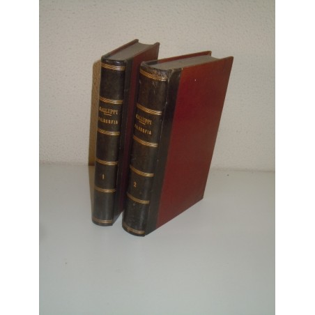 Elementi di filosofia del barone Pasquale Galluppi da Tropea 1853 Tramater