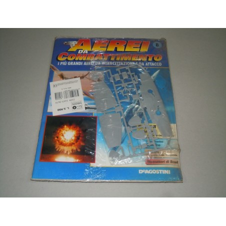Aerei da combattimento fascicolo 8 con pezzi montaggio De agostini 1996