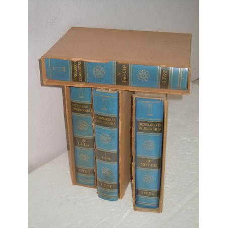 Grande dizionario di ingegneria volume I A - Ba Utet 1968 Perruca