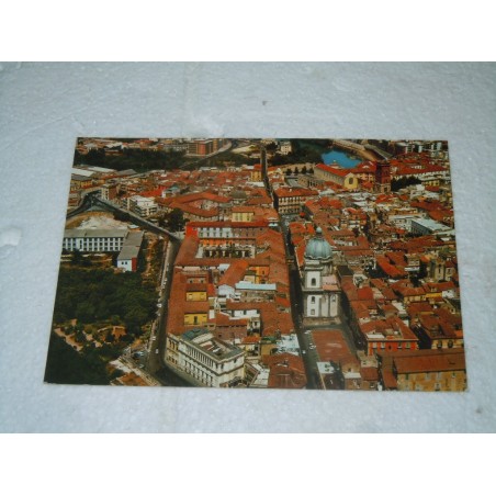 Cartolina Capua dall'alto ospedale Palascianoe corso Appia