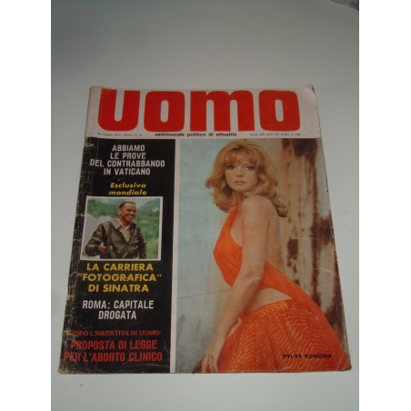Rivista Uomo settimanale politico di attualità 30 giugno 1971