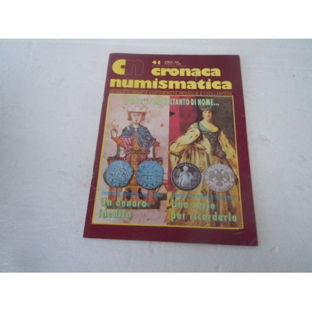 Rivista Cronaca numismatica n° 41 aprile 1993