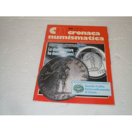 Rivista Cronaca numismatica n° 96 aprile 1998