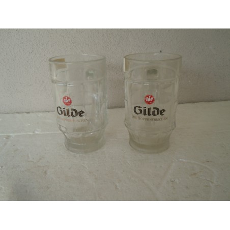 Birra Gilde die hopfenfrischen 2 pezzi boccale bicchiere in vetro 300 ml
