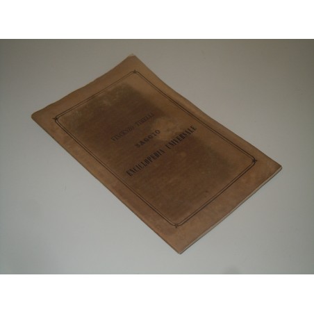 Vincenzo Tirelli Saggio di enciclopedia universale Nobile Napoli 1866