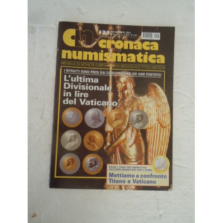 Rivista Cronaca numismatica n° 135 novembre 2001