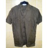 Camicia casacca militare in cotone mezza manica taglia 42
