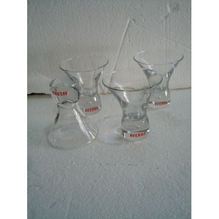 Bicchiere amaro Averna pubblicitario liquore