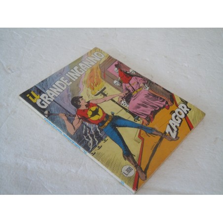 Fumetto Zagor Il grande inganno n° 260 dicembre 1982
