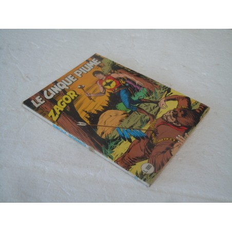 Fumetto Zagor Le cinque piume n° 281 settembre 1984