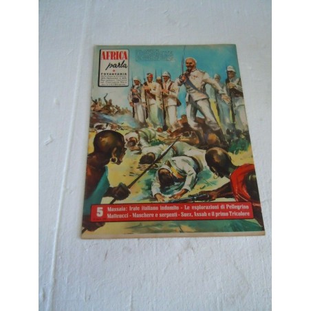 Africa Parla n 5 del 25 aprile 1958 fotostoria delle guerre coloniali