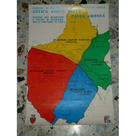 Prato manifesto torneo della palla grossa
