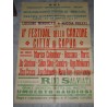 Capua manifesto festival della canzone Colomber 1963