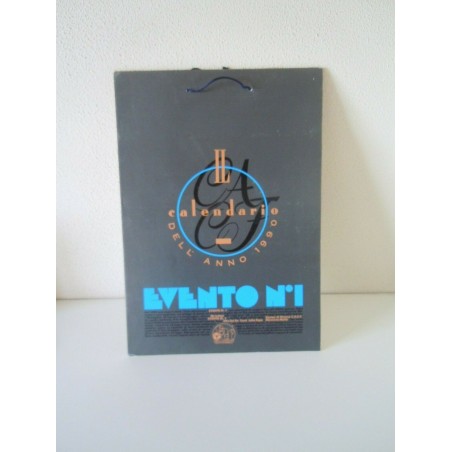 Calendario 1990 evento n 1 CACF acconciatori parrucchieri