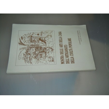 Assisi Mostra delle arti della casa dell artigianato popolare con cartolina 1991